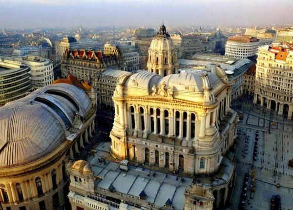 Bucharest panoramic photo