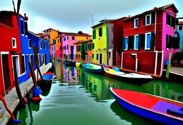 Burano island photo