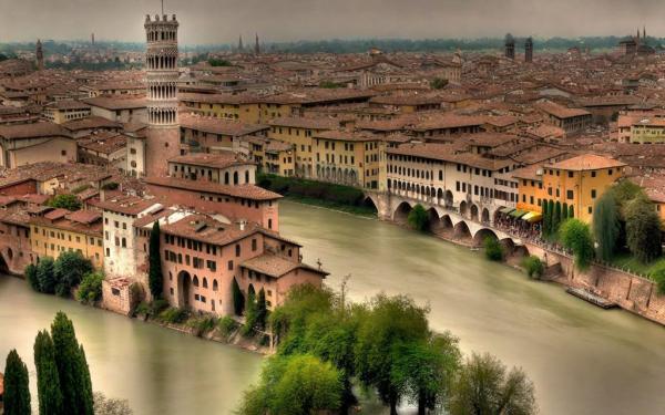 Verona panoramic photo